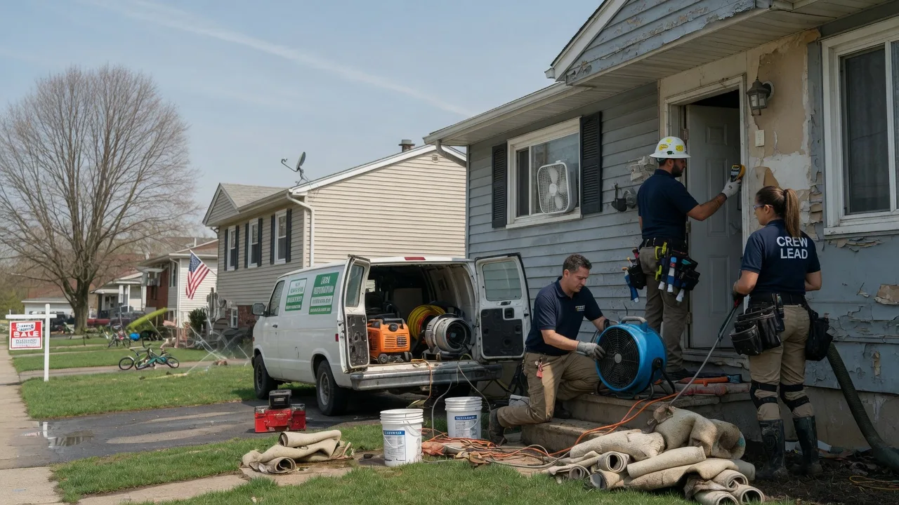 Flood Cleanup in North Kingstown, RI near me